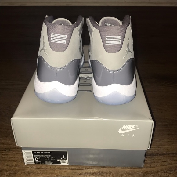 Retro 11 Jordan’s cool grey original box unworn and brand new authentic sneakers - Picture 4 of 6